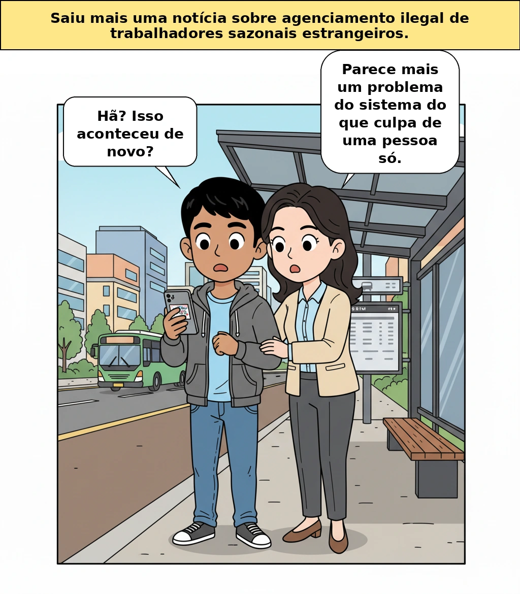 Agenciamento ilegal de trabalhadores sazonais estrangeiros, por que isso continua se repetindo