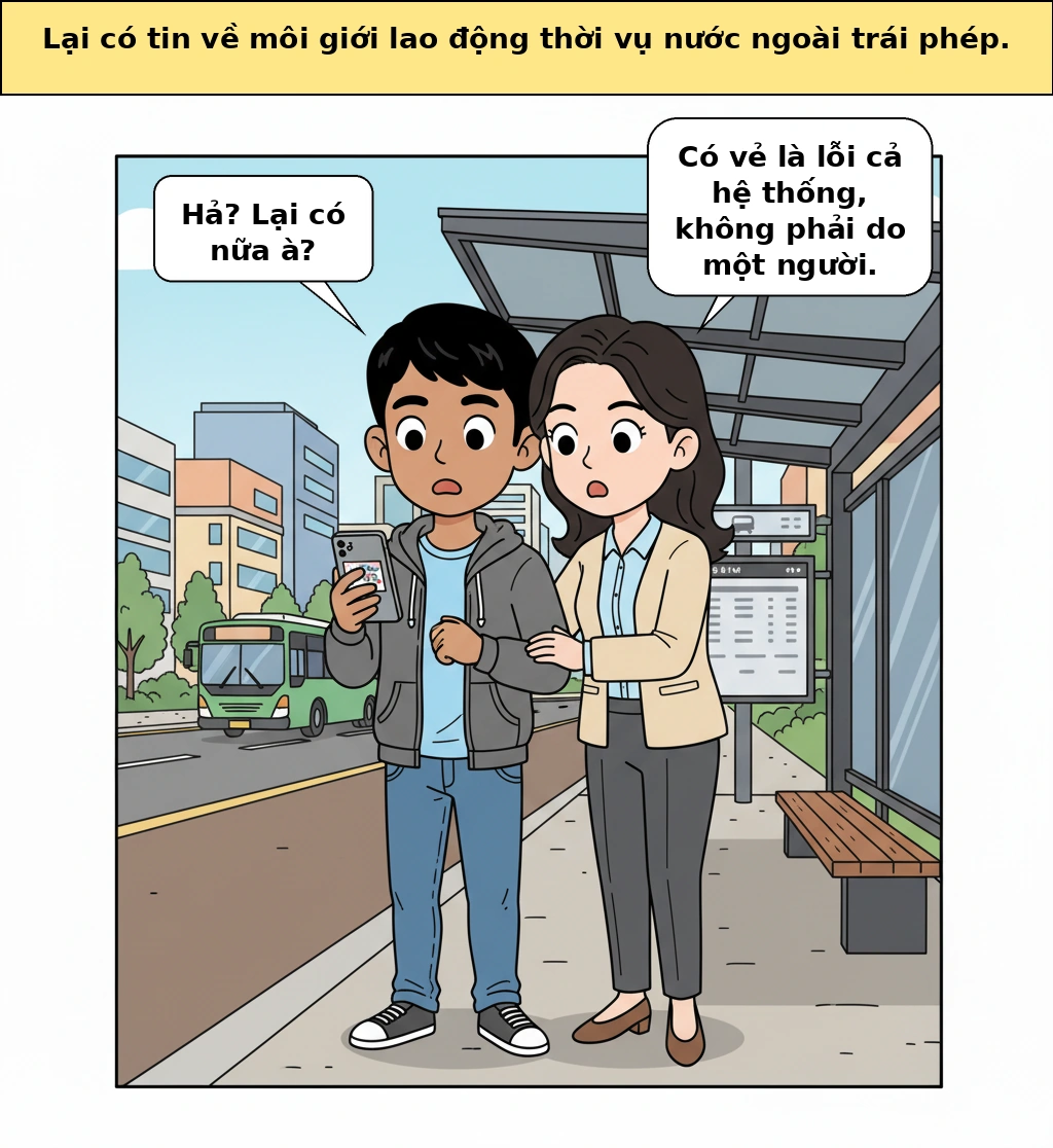 Môi giới trái phép lao động thời vụ nước ngoài, vì sao cứ lặp lại vậy