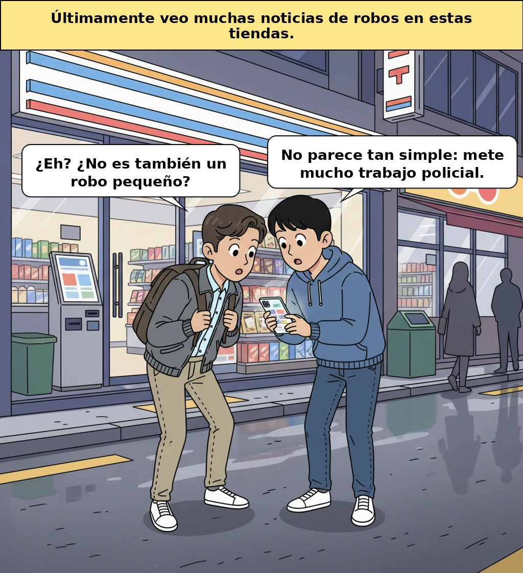 Hurto en tiendas sin personal: por qué la policía termina actuando casi como guardia de seguridad