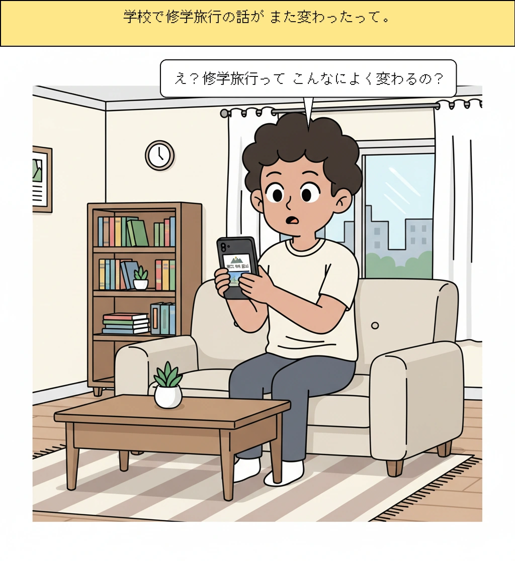 修学旅行がどうしてこんなに難しいことになったのだろう