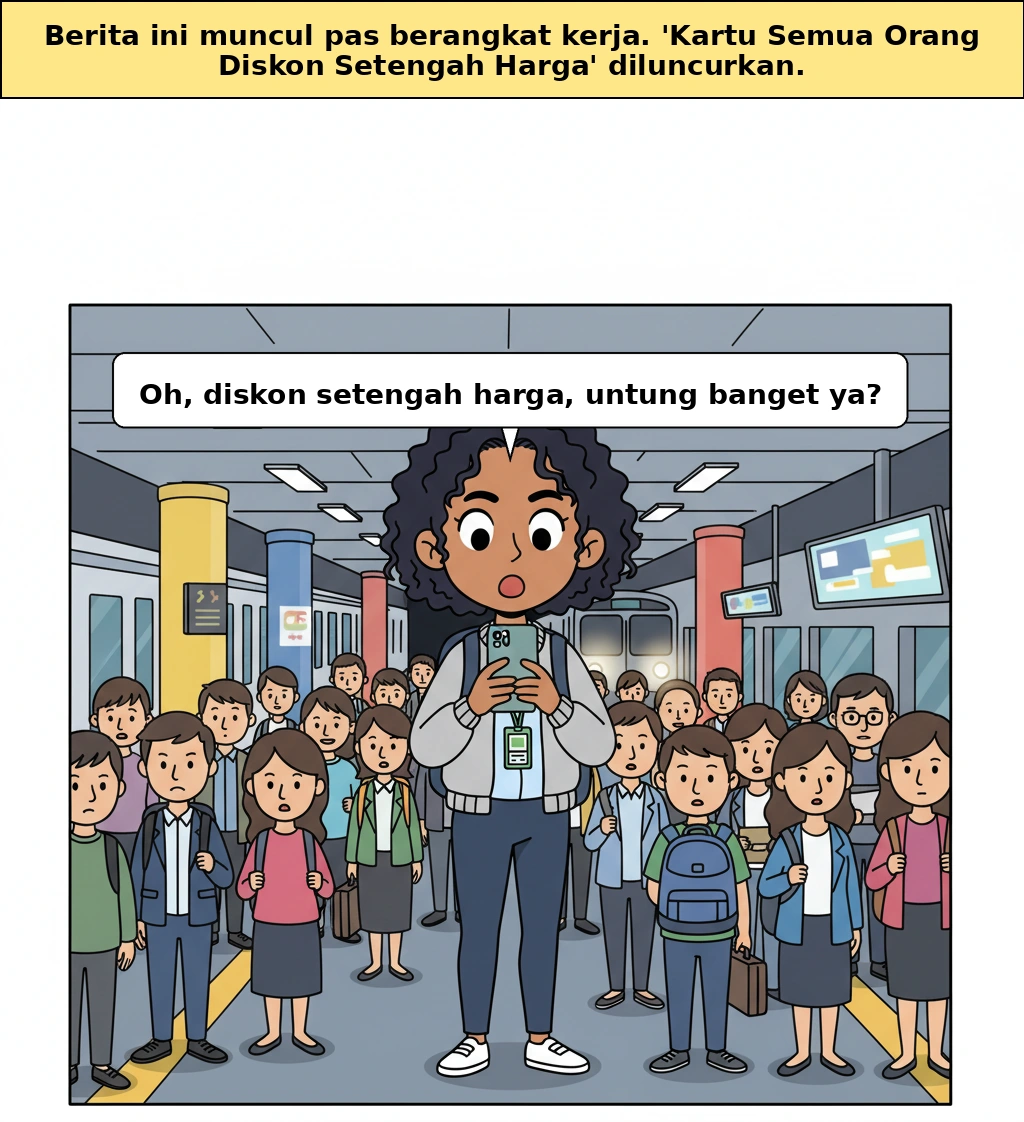 Kartu Semua Orang setengah harga, sebenarnya paling banyak menyelamatkan dompet siapa