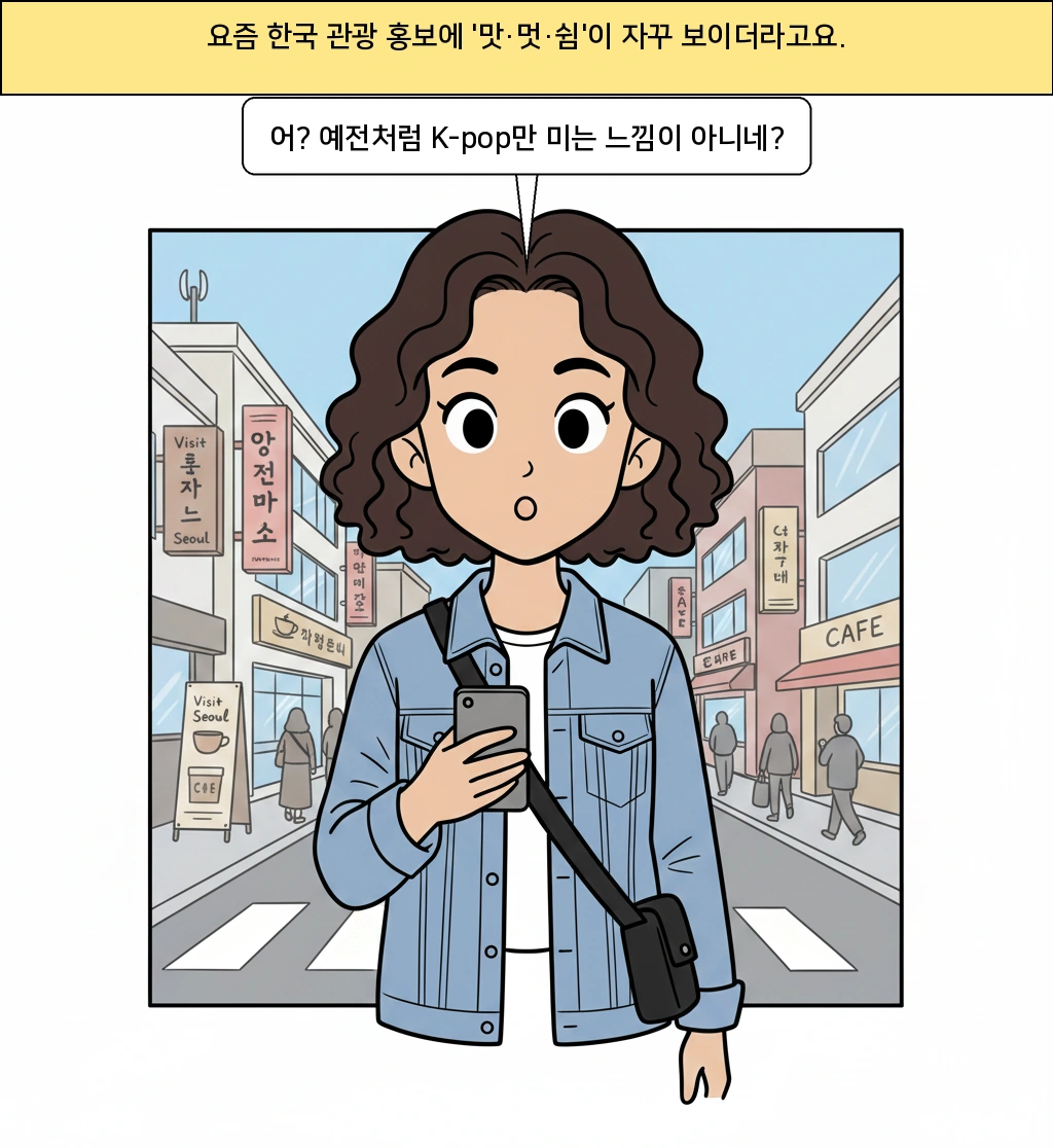 '맛·멋·쉼'은 무슨 뜻일까? 한국 관광 홍보가 바뀌는 이유