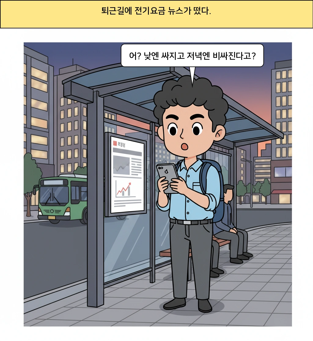 전기요금, 왜 낮엔 싸지고 저녁엔 비싸질까
