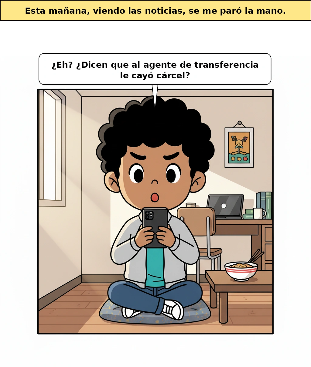 Hasta dónde hay que leer para entender la noticia de la 'condena de prisión al pasador de dinero de Hades Cafe'