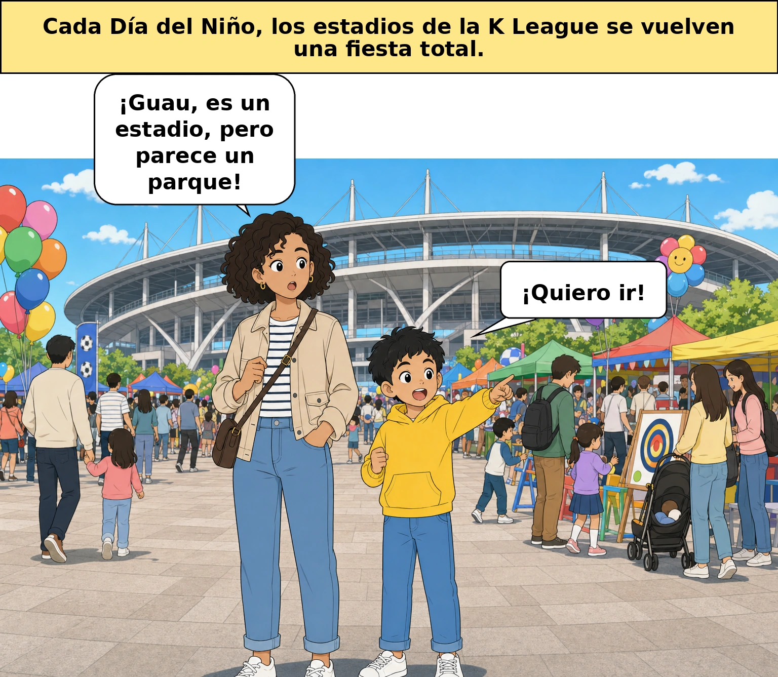 Por qué la K League se convierte en una fiesta cada Día del Niño