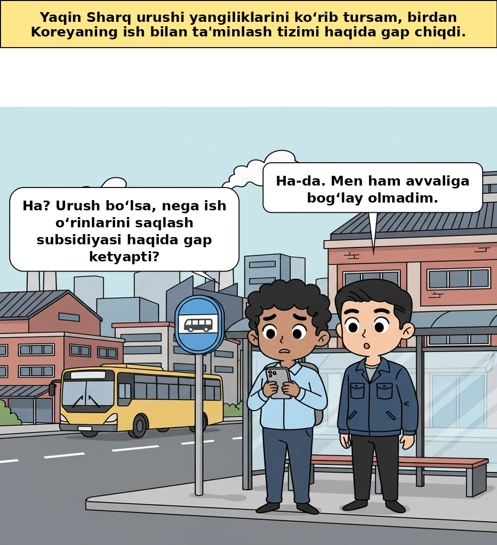Nega Yaqin Sharq urushi Koreyaning ish o‘rinlari tizimigacha ham silkitadi?
