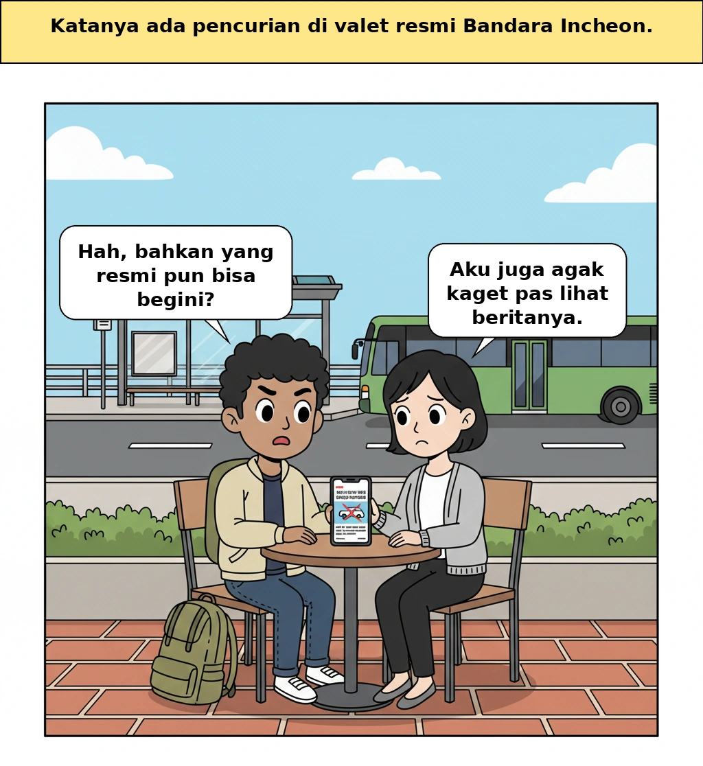 Valet parkir resmi Bandara Incheon, kenapa bisa sebesar ini dan sejak kapan kepercayaannya mulai goyah?