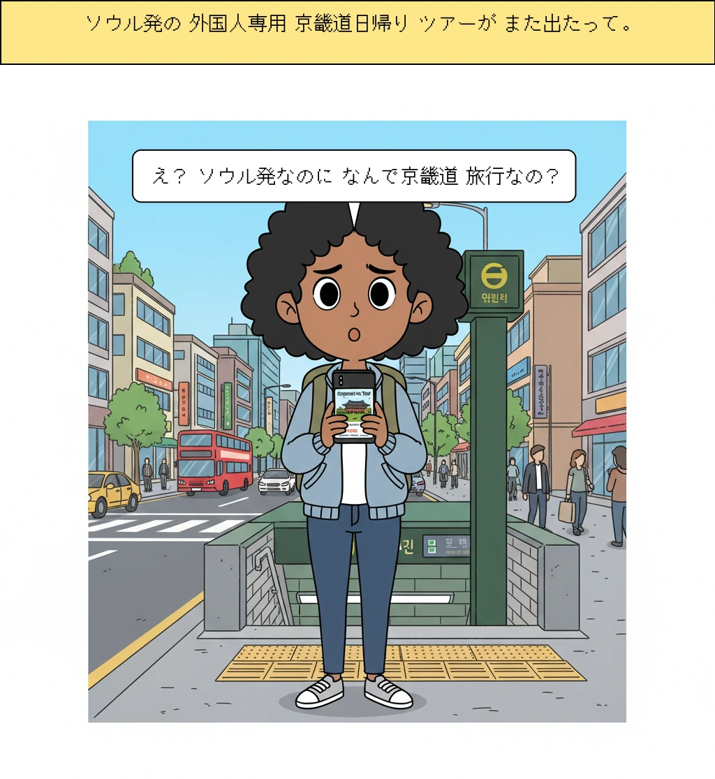 ソウルから出発するのに、なぜ京畿道旅行なの？ EGツアーを見ると見える韓国観光の構造