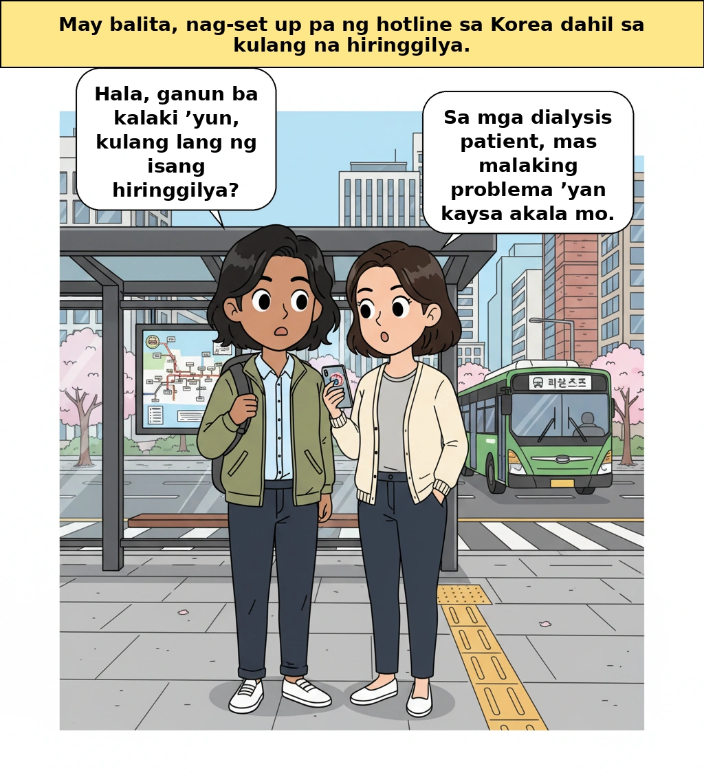 Hotline para sa hiringgilya sa dialysis, bakit umaabot hanggang ganito?