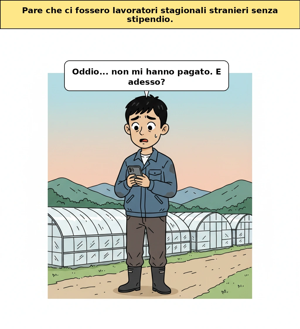 Perché ai lavoratori stagionali vittime di mancato pagamento degli stipendi è stato bloccato prima il visto