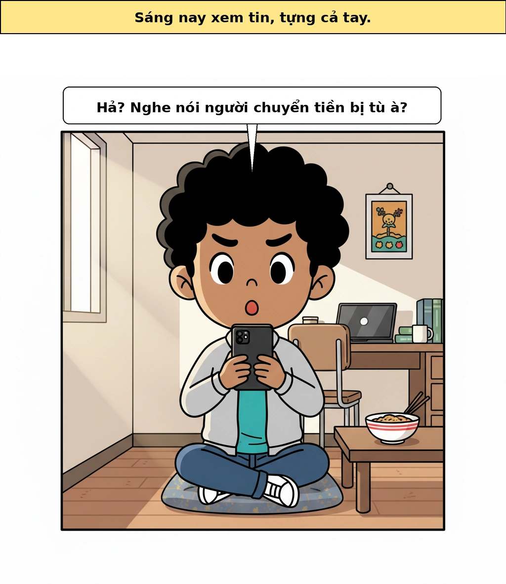 Bài báo 'người chuyển tiền của Hades Cafe bị phạt tù', cần đọc đến đâu mới hiểu