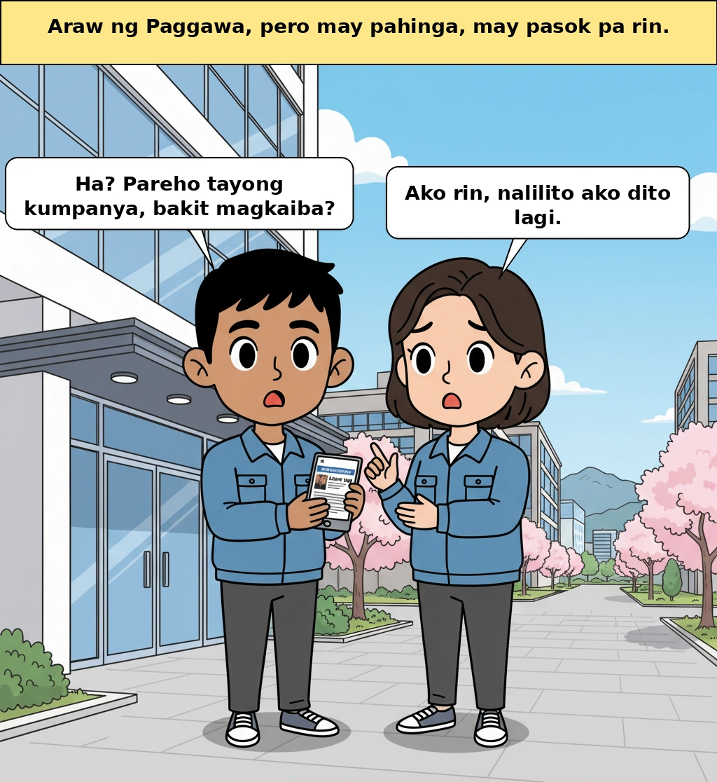Araw ng Paggawa pero bakit may nakakapagpahinga at may hindi?