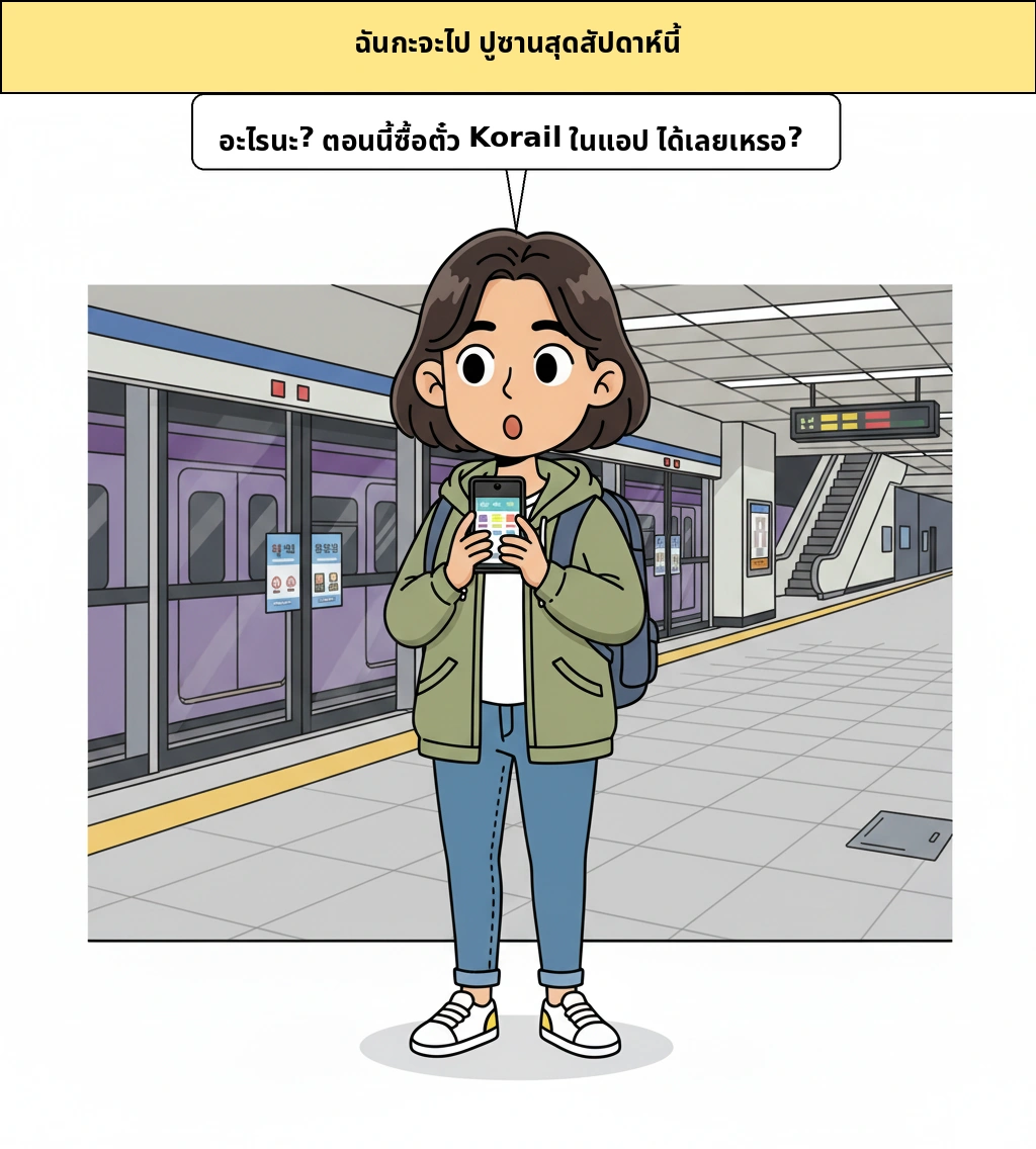 ทำไมการซื้อตั๋วรถไฟเกาหลีของชาวต่างชาติถึงเพิ่งง่ายขึ้นตอนนี้